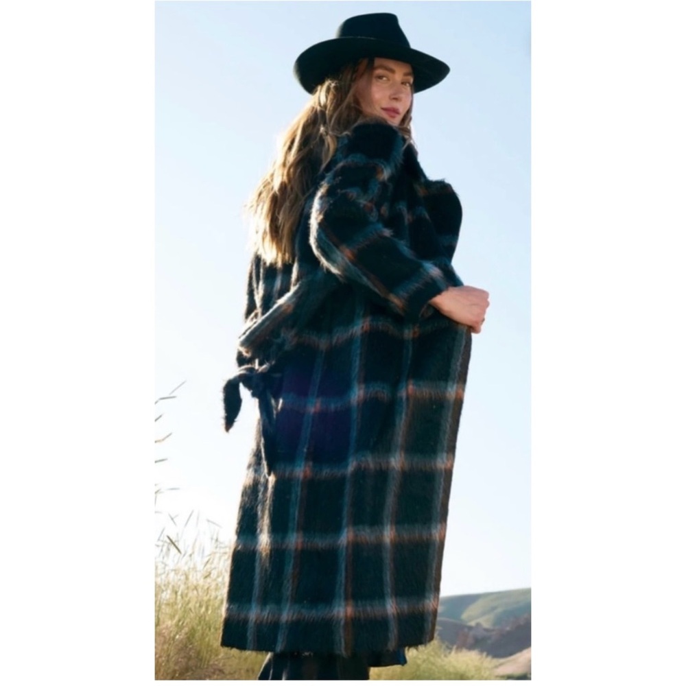 Rosemarie Plaid Coat